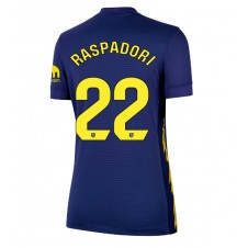 Atletico Madrid Giacomo Raspadori #22 Bortedrakt Kvinner 2025-26 Kortermet